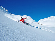 Snowboardin in Stuben am Arlberg