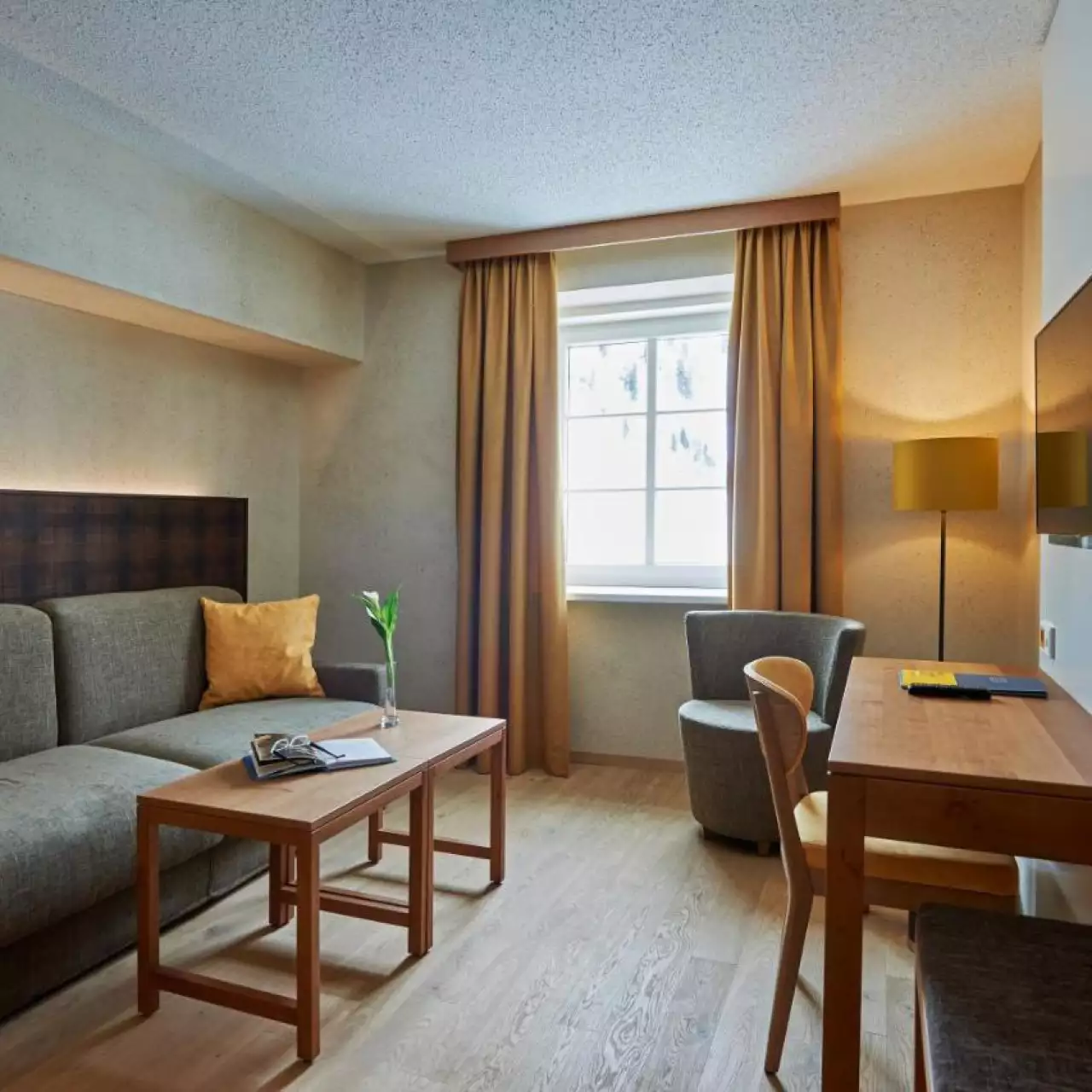 Het beeld toont de Postillion Suite