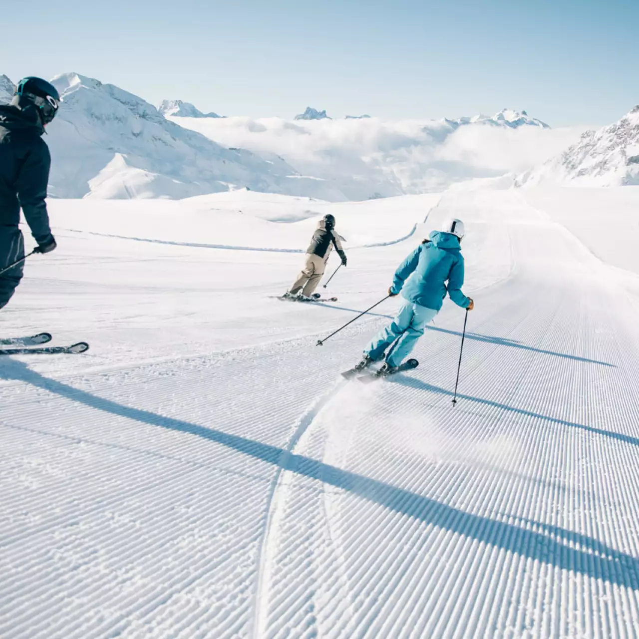 Bild zeigt Skigebiet Arlberg
